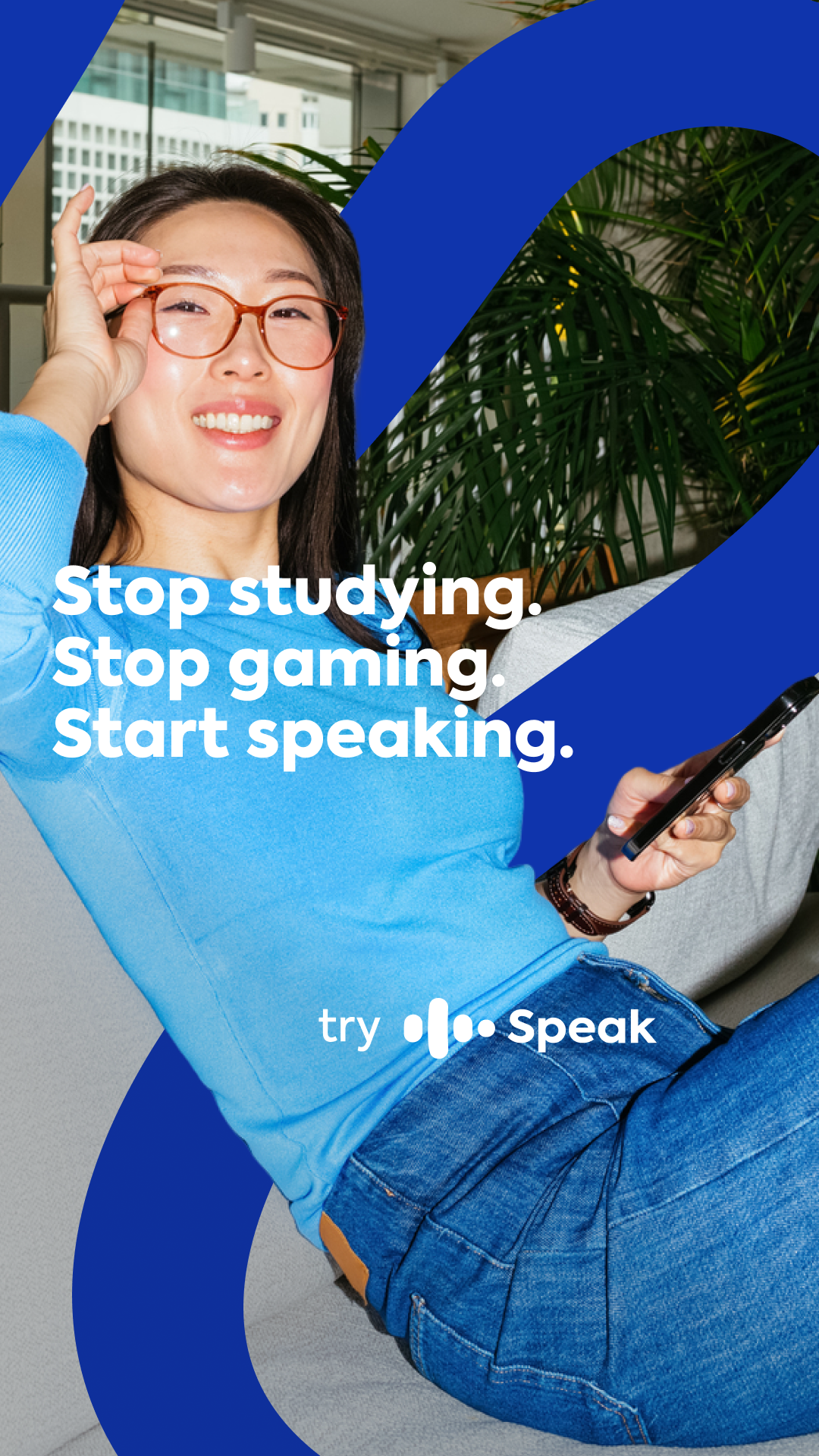 Speak ad creative