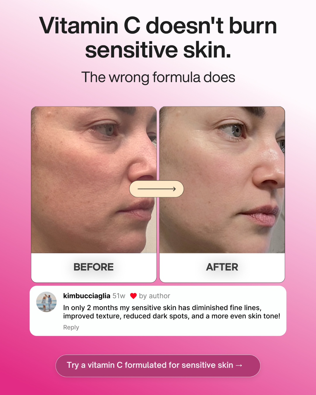 Maelove Skincare ad creative
