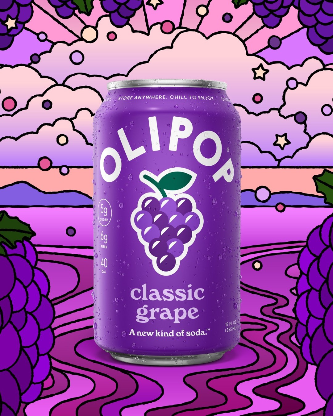 Olipop ad creative