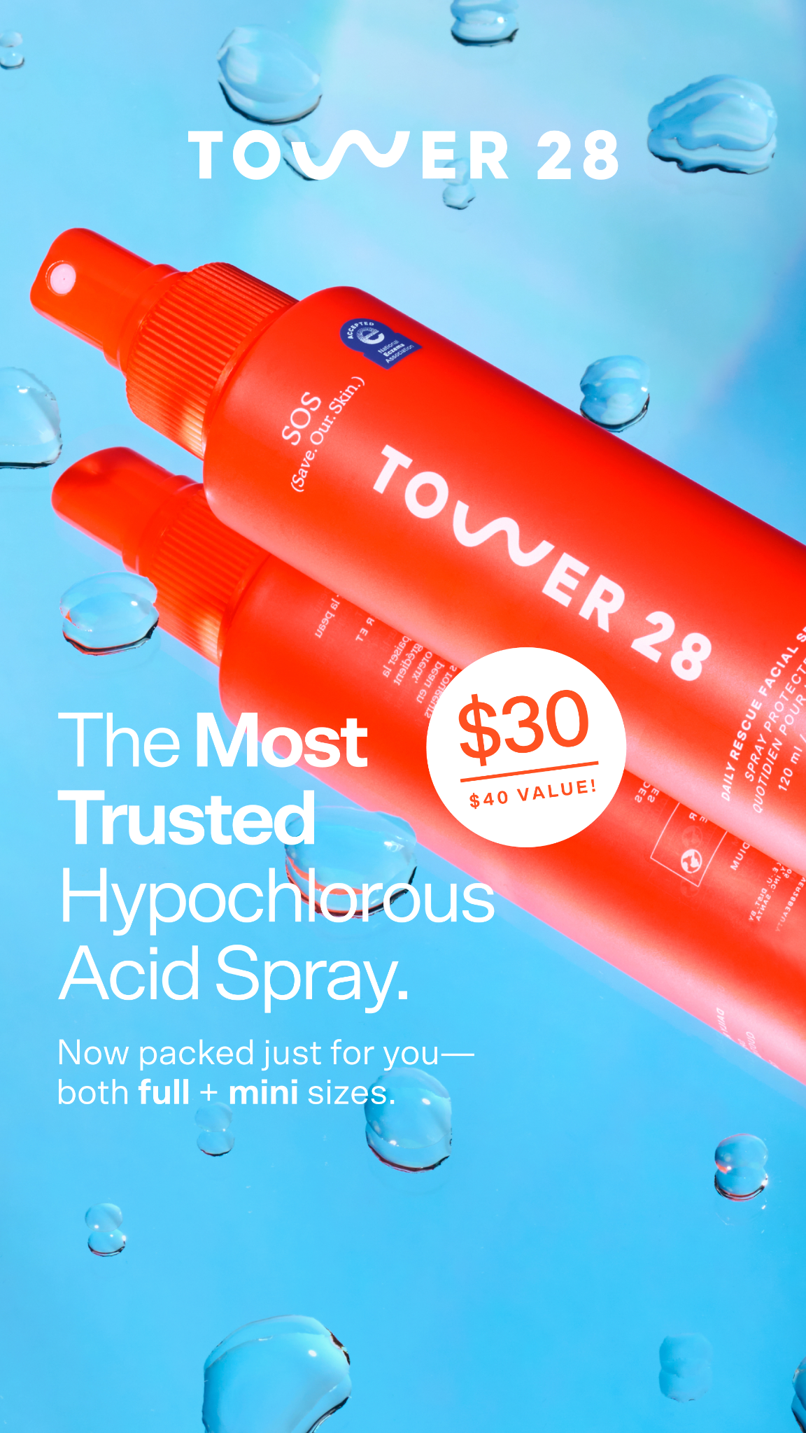 Tower 28 Beauty ad creative