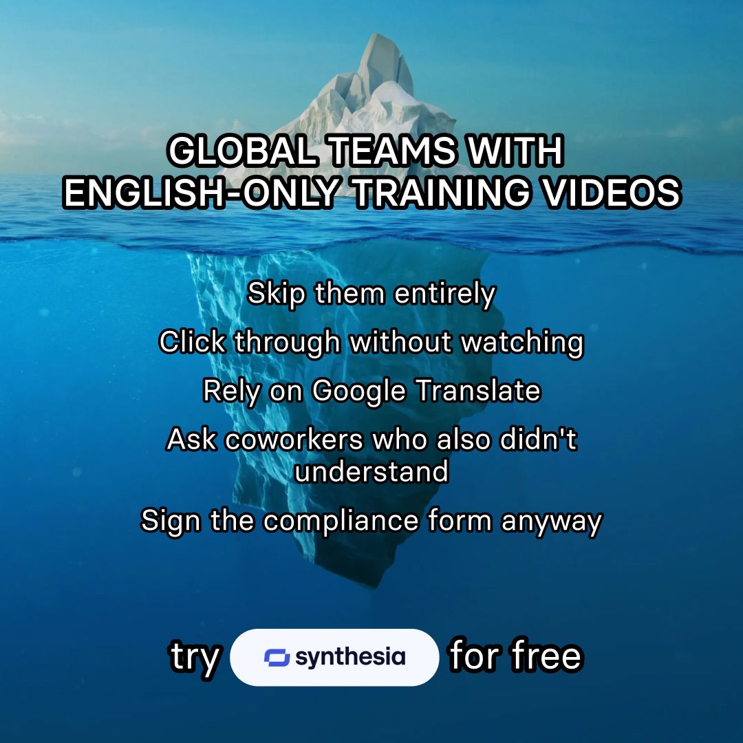 Synthesia ad creative