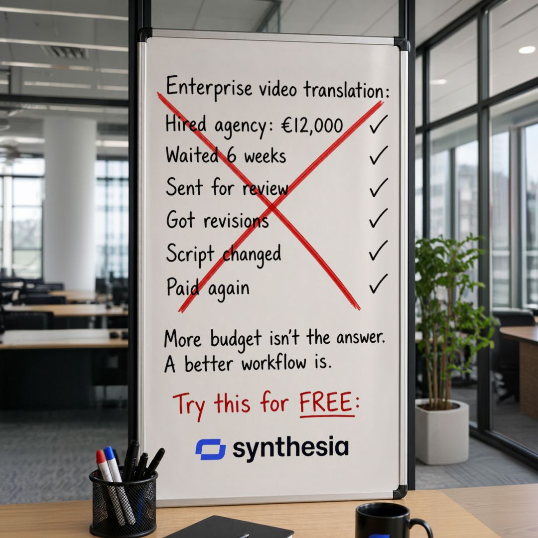 Synthesia ad creative