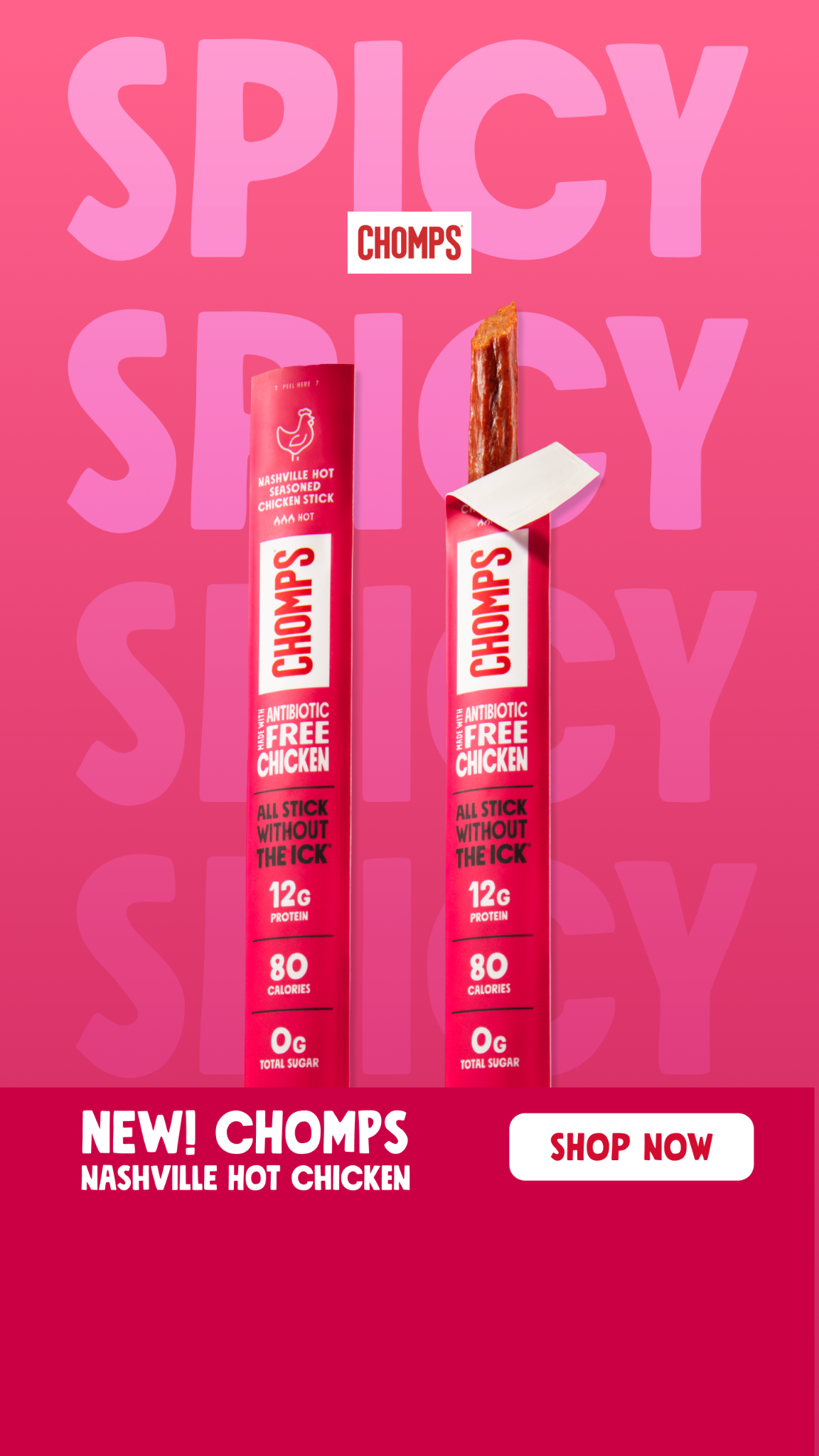 Chomps ad creative