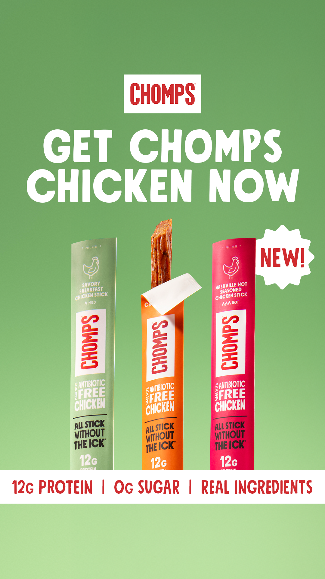 Chomps ad creative