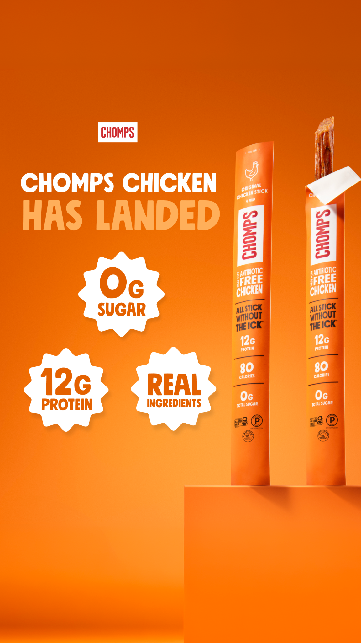 Chomps ad creative