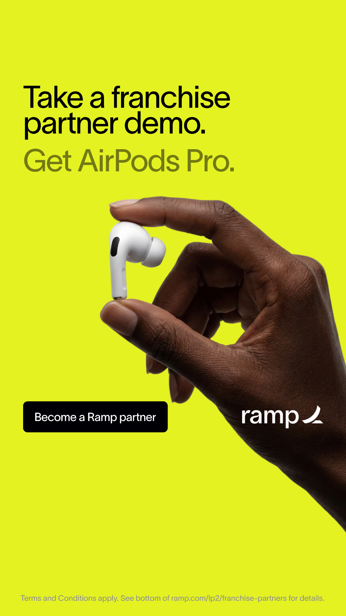 Ramp ad creative