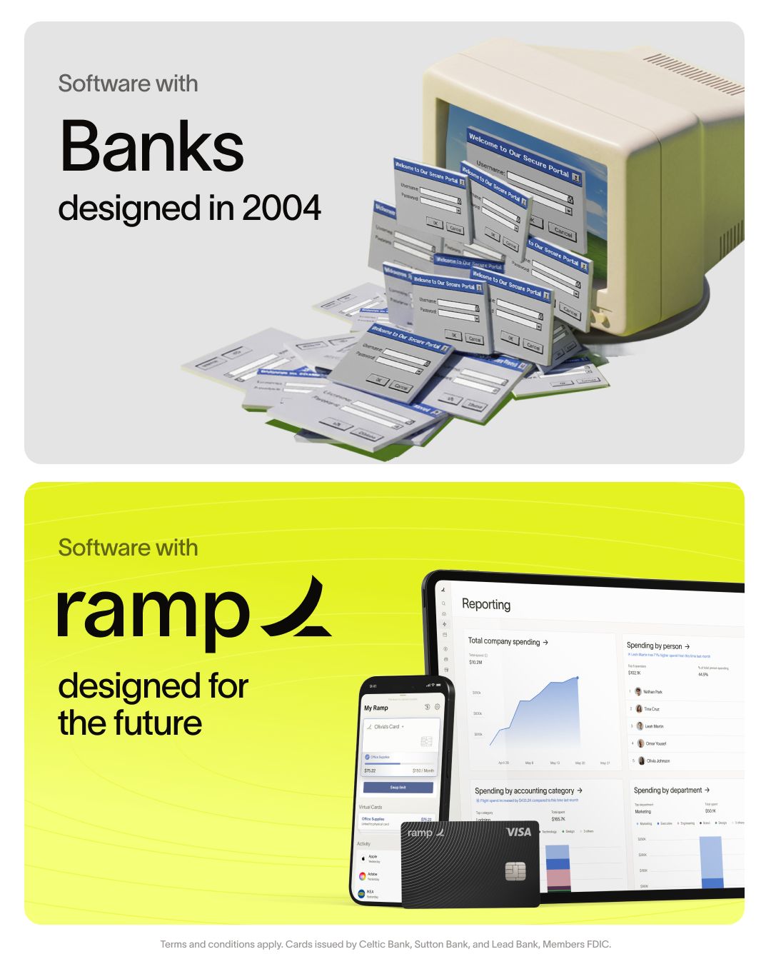 Ramp ad creative