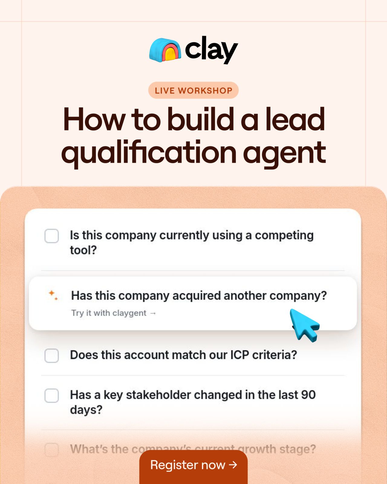 Clay ad creative