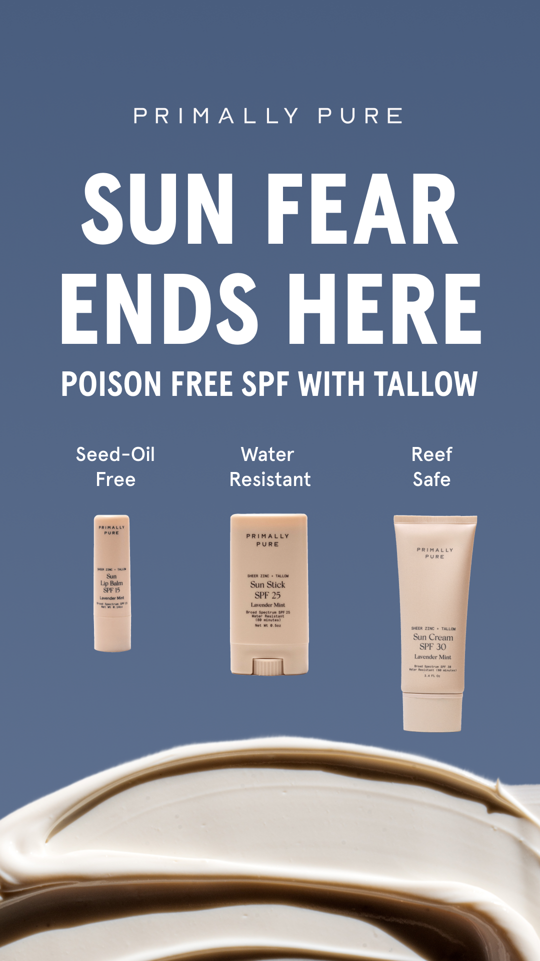 Primally Pure ad creative