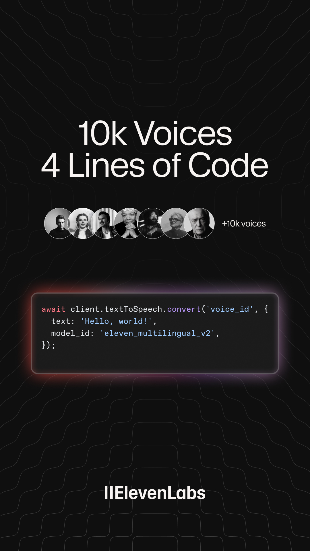 ElevenLabs ad creative