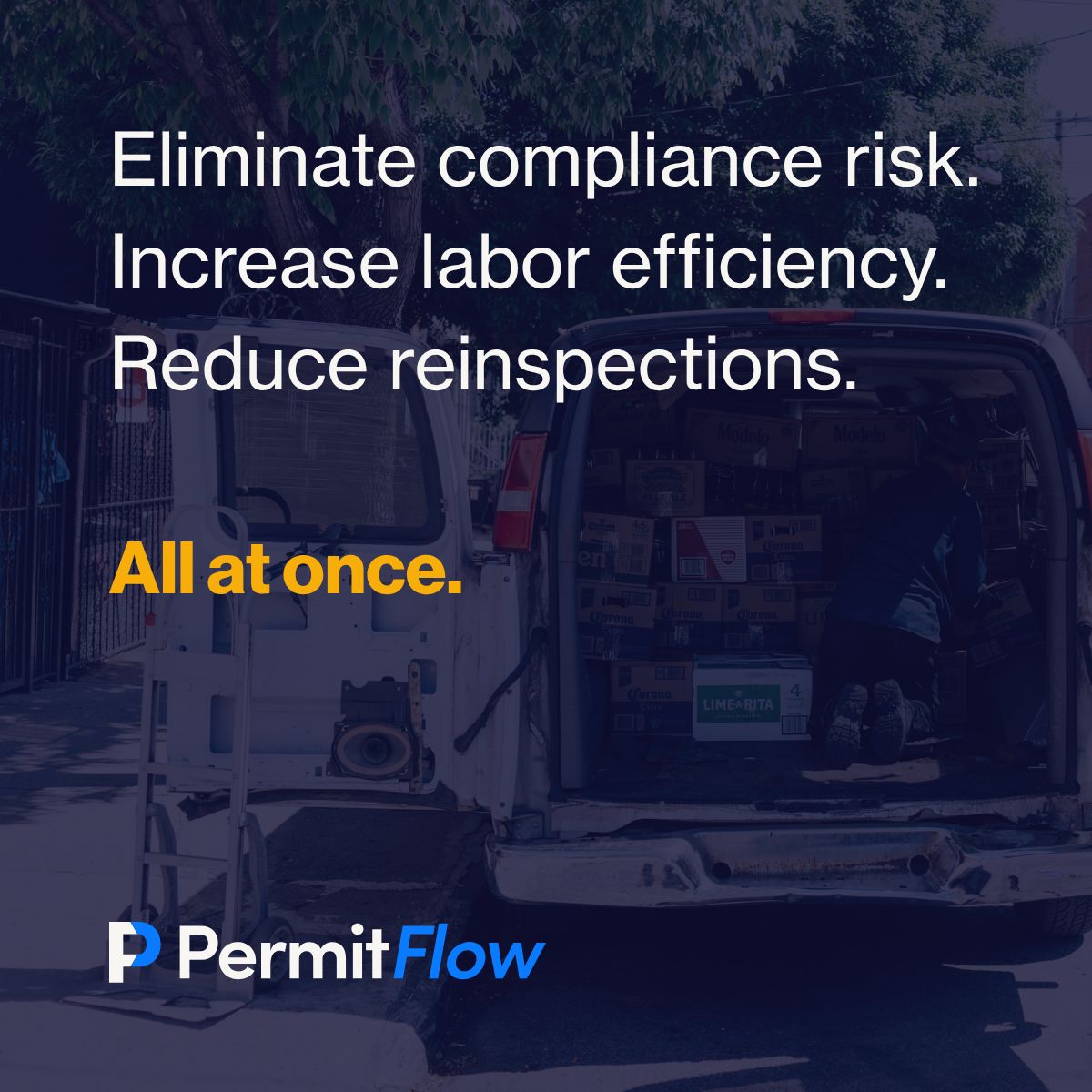 PermitFlow ad creative