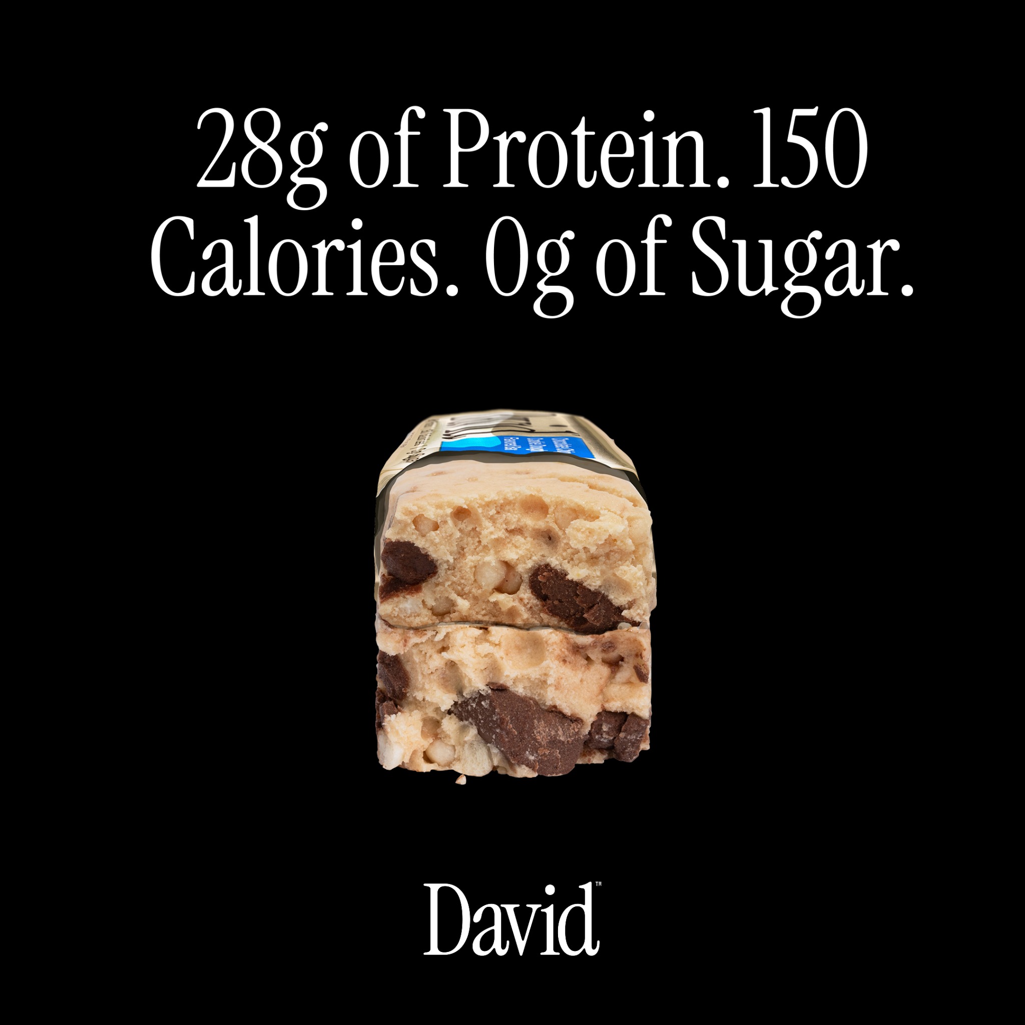 David Protein ad creative