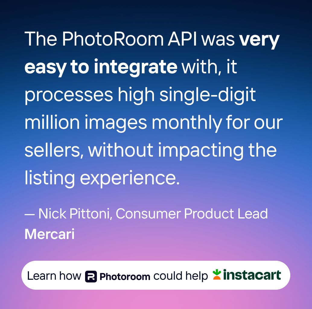 Photoroom ad creative