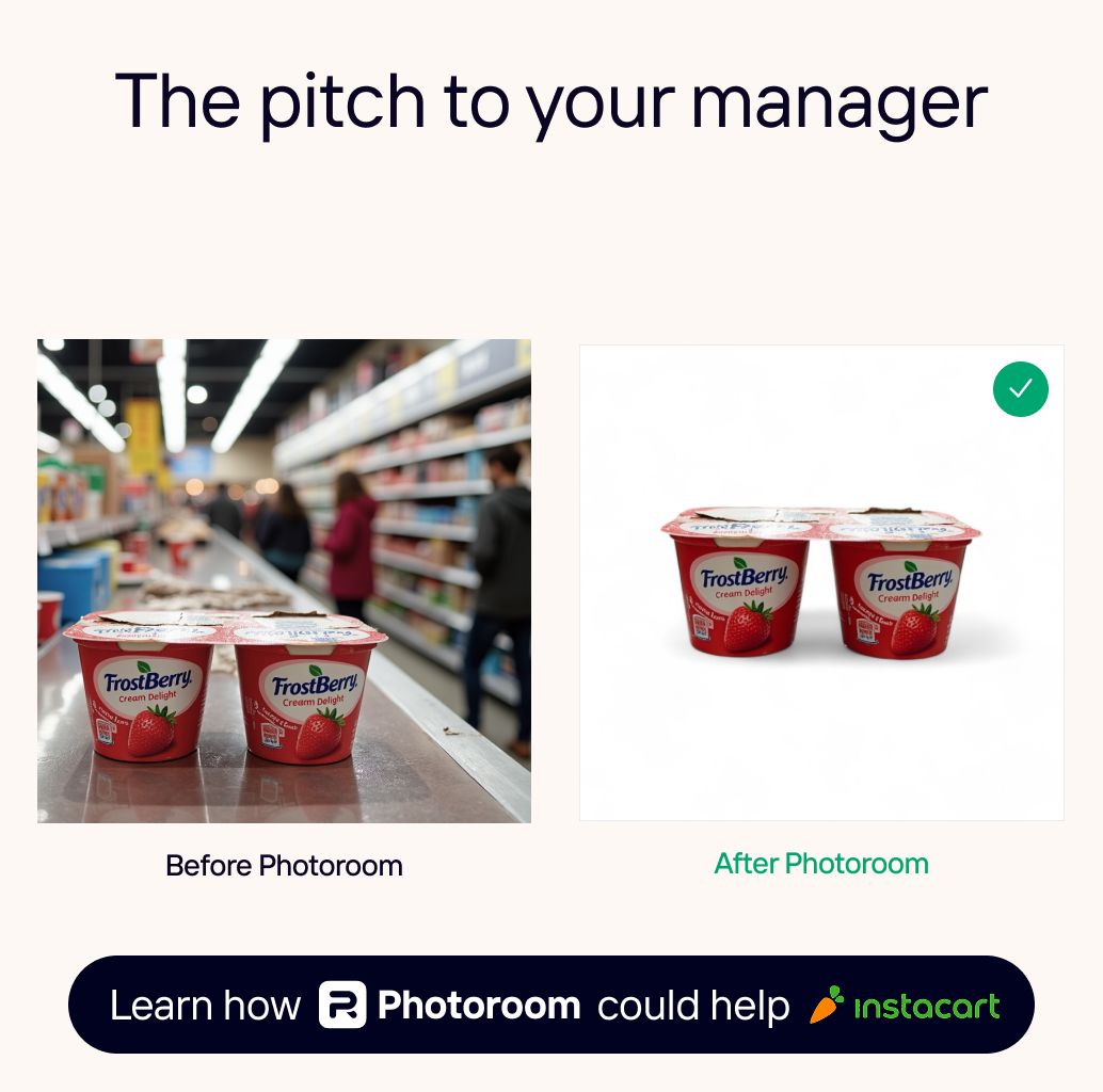 Photoroom ad creative