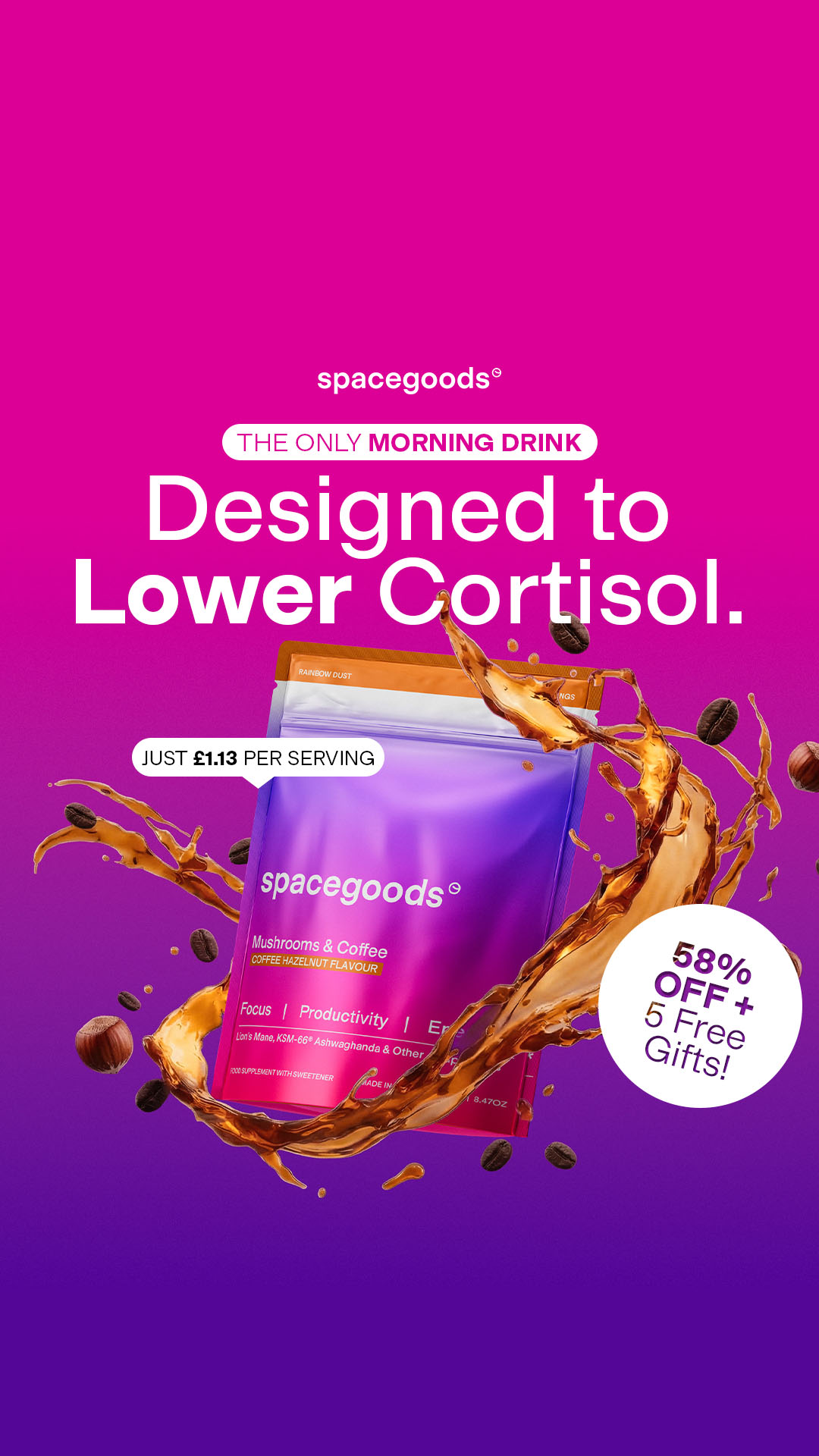 Spacegoods ad creative