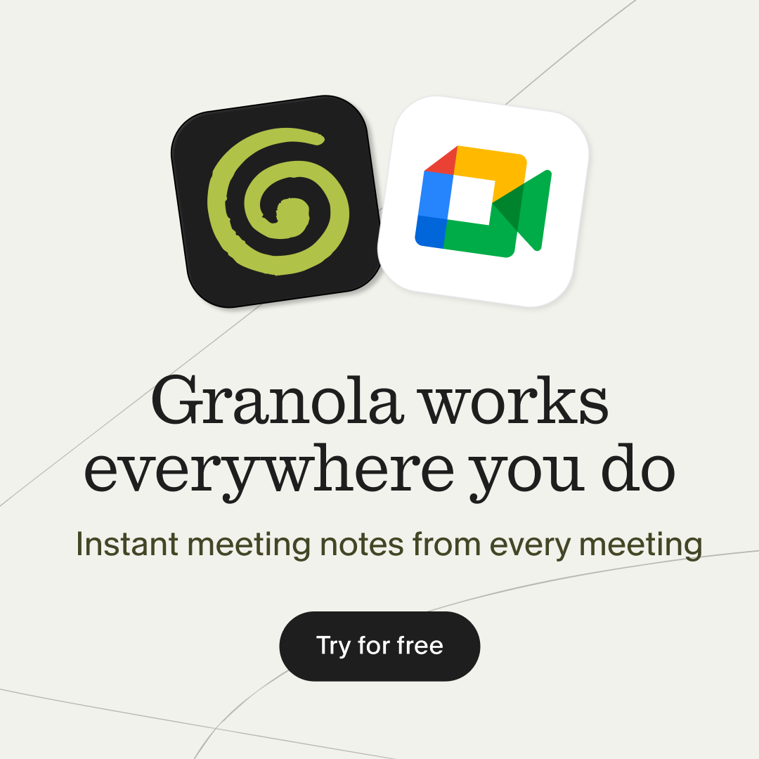 Granola ad creative