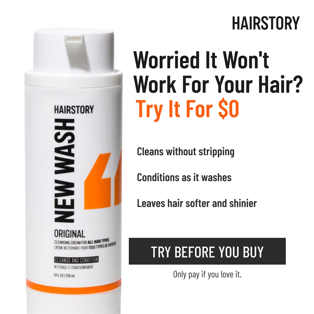 Hairstory ad creative
