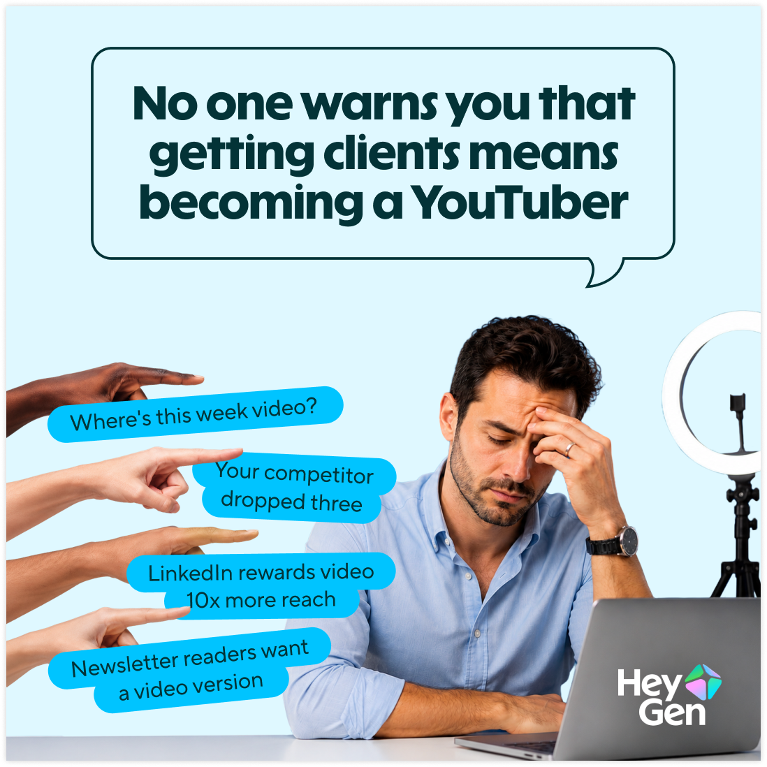 HeyGen ad creative